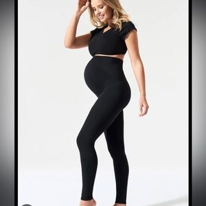Blanqi 'Everyday' Maternity Belly Support Black Leggings